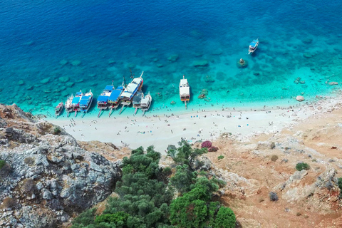 Von Antalya oder Kemer aus: Suluada Insel Bootsfahrt mit MittagessenAbholung von Antalya, Lara, Belek und Kundu