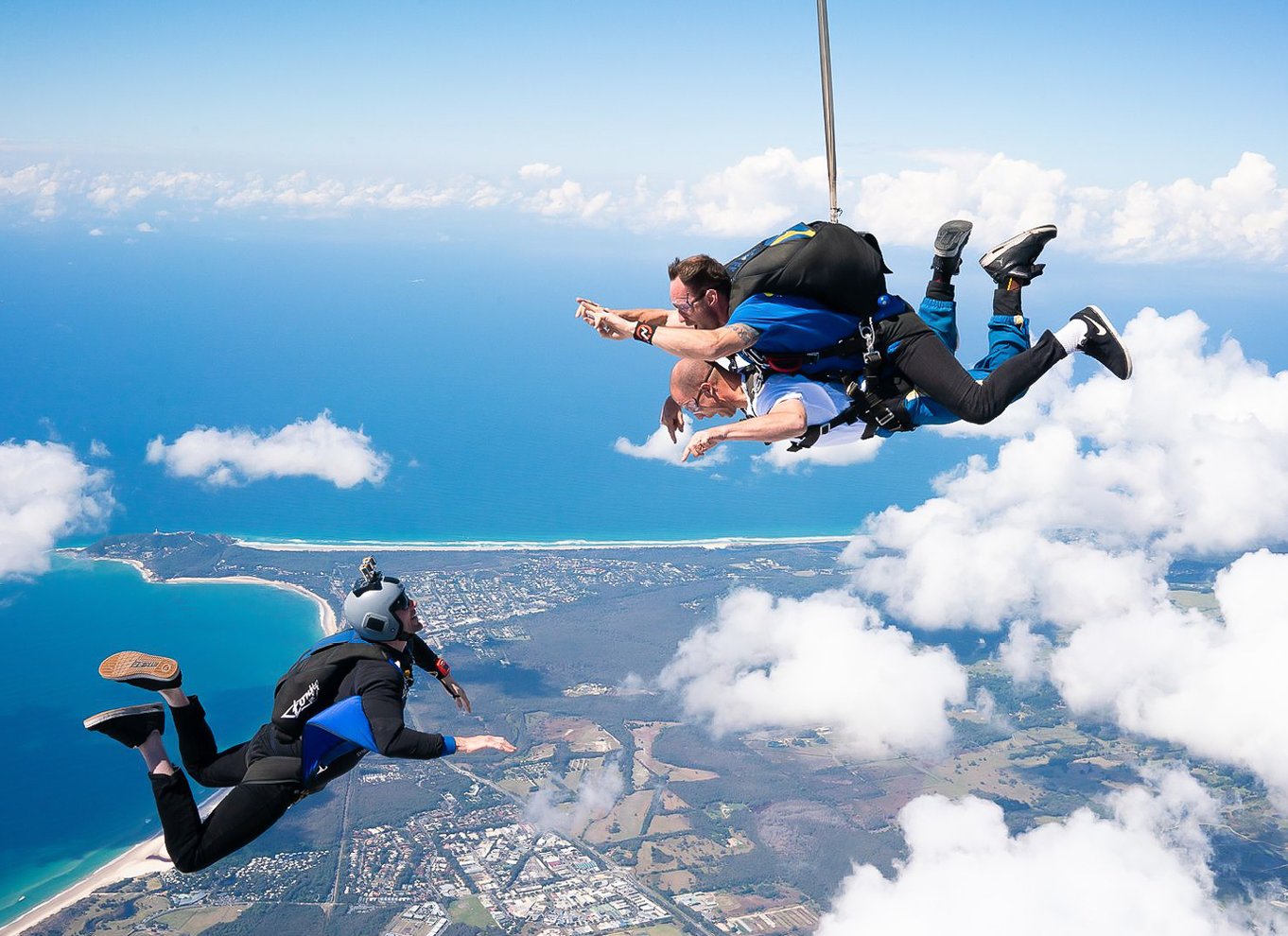 Byron Bay Tandem Skydive med mulighed for transfer