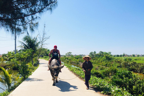 Tour privato in bicicletta a cavallo dei bufali d&#039;acqua di Hoi An