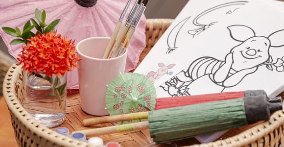 Chiang Mai: A Quiet Craft Day—Krathong and Umbrella Art