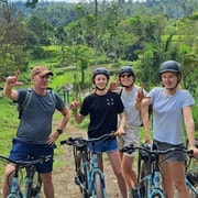 Tetebatu: Cycling – Bamboo Village, Waterfalls & Monkeys