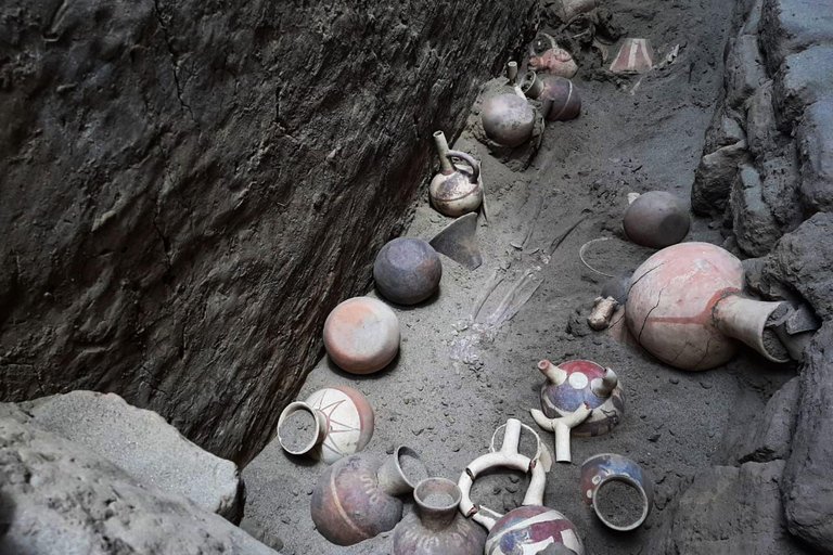 Trujillo:Hele dag naar de Moche, Chan Chan + Huanchaco Huacas