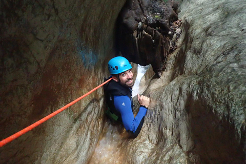 Bauges Massif: Canyoning at the Devil's Bridge