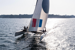 Embark at Larmor-Baden: to discover our Extreme 40 catamaran