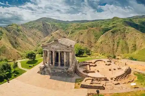 Garni, Geghard, Symphony of stones, Arch of Charents
