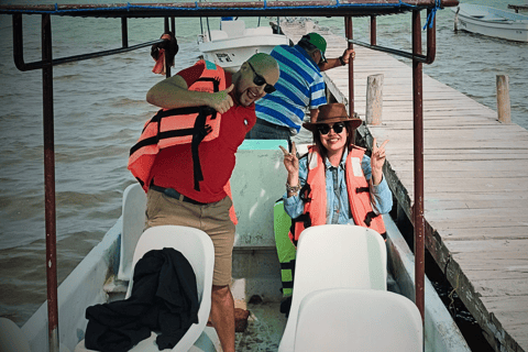 VALLADOLID: RIO LAGARTOS + LAS COLORADAS + CENOTE (SHARED TRIP)