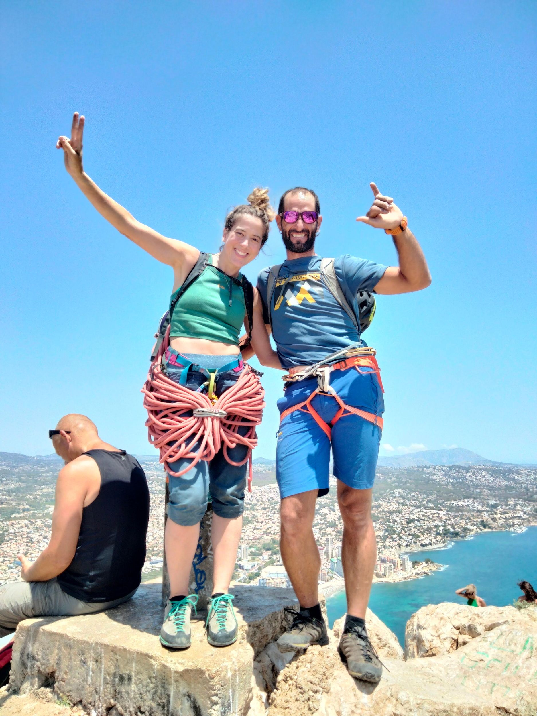 Lange Klettertour auf dem Peñon de Ifach