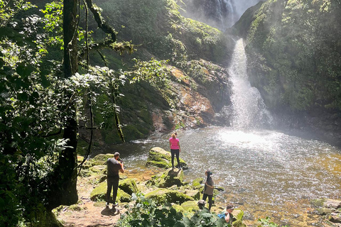 Scenic waterfall experience in the middle of Nyungwe Forest