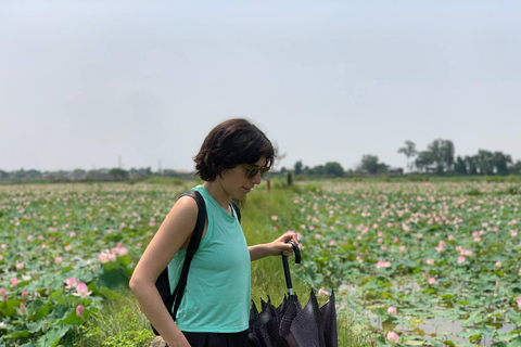 Siem Reap: Khmer Water Blessing by Monk and Lotus Farm Visit