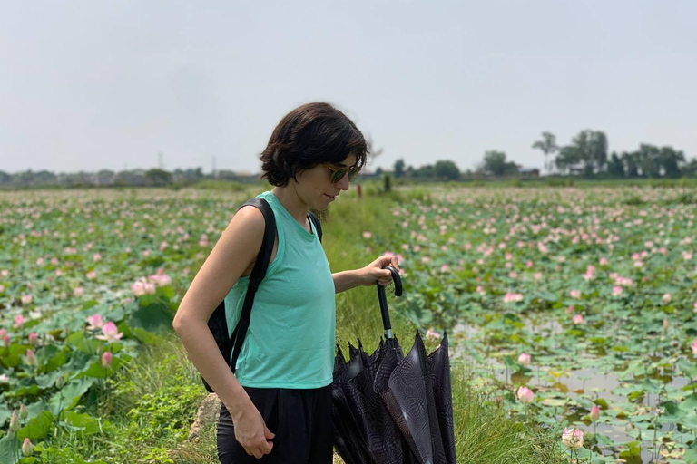 Siem Reap: Khmer Water Blessing by Monk and Lotus Farm Visit