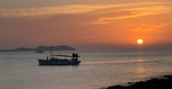 Ibiza Sunset Boat Trip with Drinks & Swim Stop