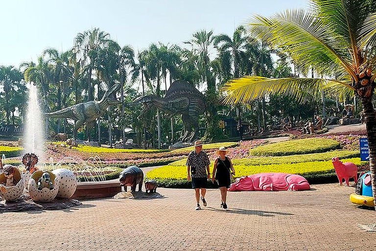 Nong Nooch Tropical Garden Tickets with Private Hotel Pickup Admission Ticket + Show + Sightseeing Bus + Hotel Transfers