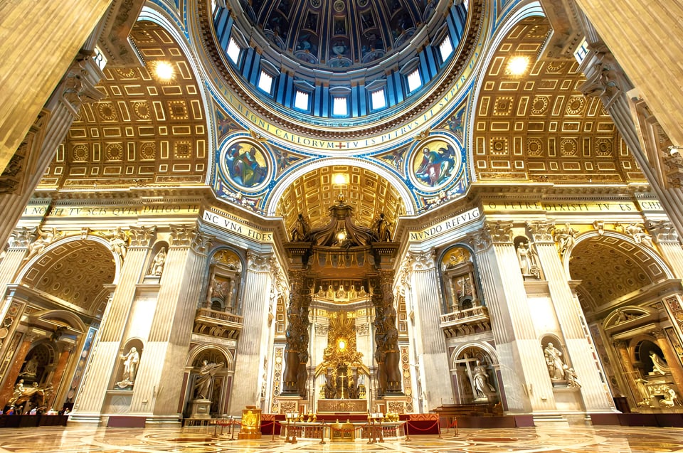 Rom: Tickets für den Petersdom (Sicherheitskontrolle erforderlich) Rom: Tickets für ...