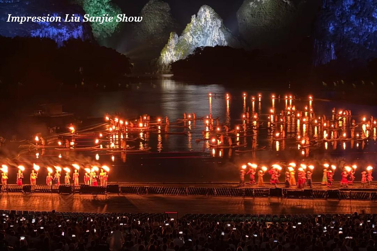 Guilin Romance Park Or Impression Sanjie Liu Hotel Transfer Yangshuo: Impression Liu Sanjie Show Hotel Pickup & Dropoff