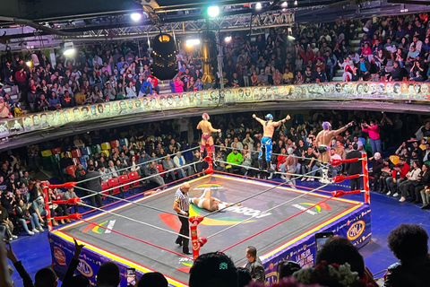 Lucha libre på lördagar i Mexico City