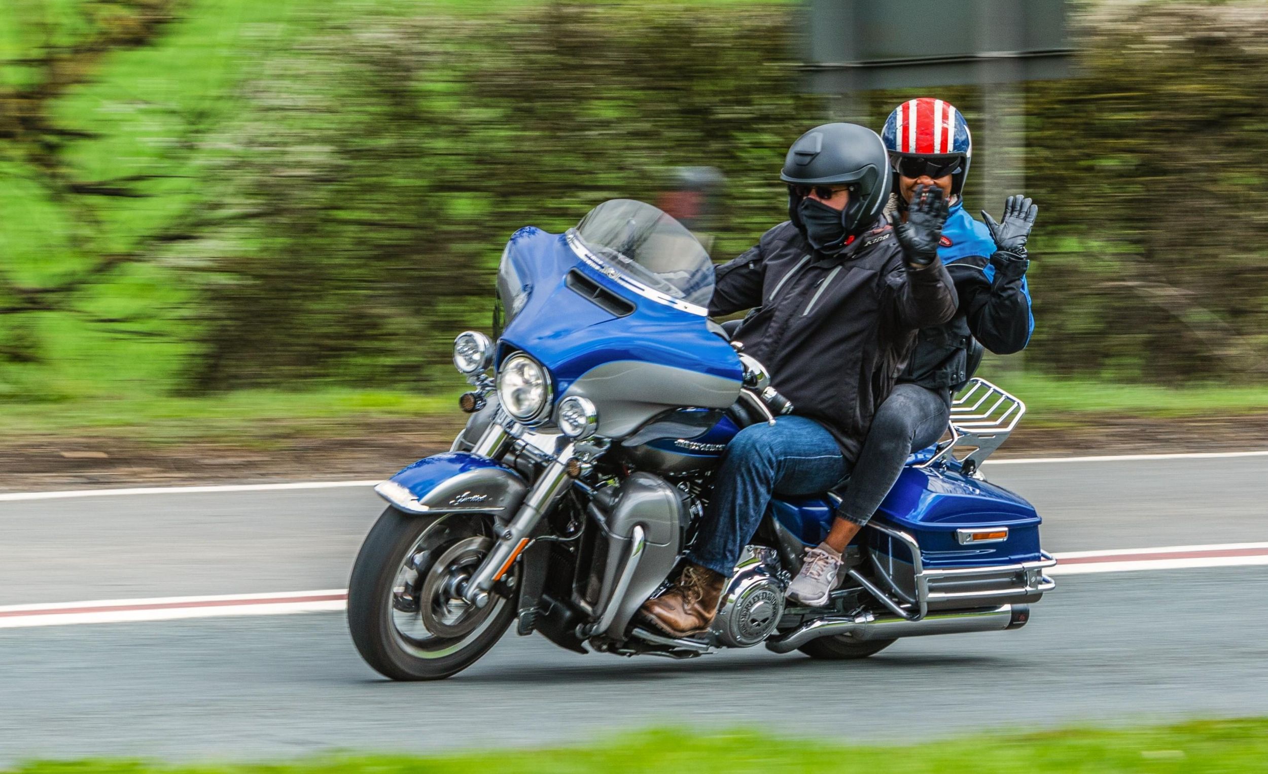 Alton: 1-stündige Harley Davidson Sozius Tour - South Downs