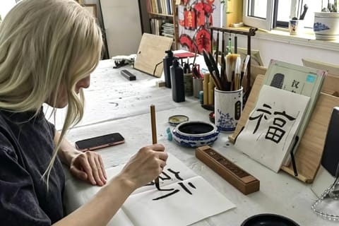 Beijing: Chinese Brush Calligraphy Workshop