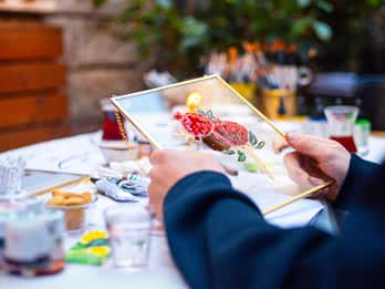 Istanbul: Workshop zur traditionellen Glasmalerei