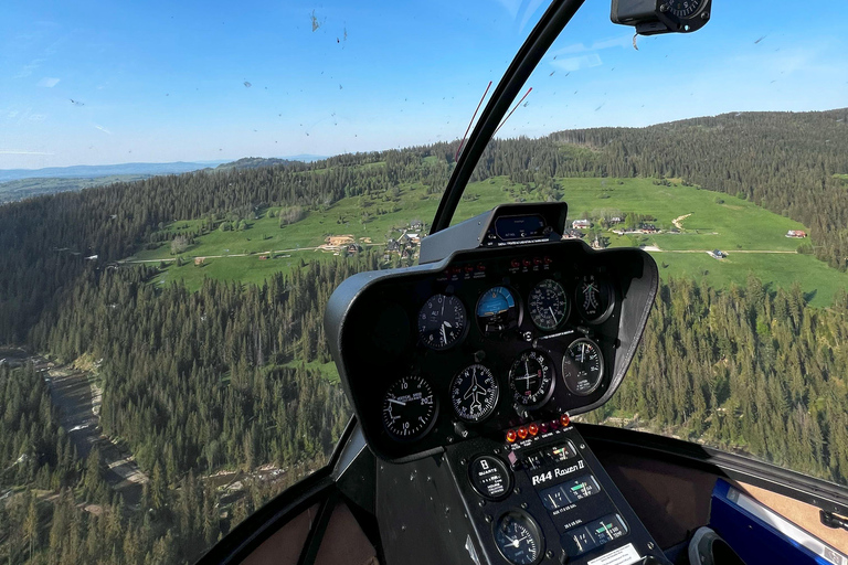 HELIKOPTER WYCIECZKA KRAJOZNAWCZA JEDNODNIOWA ZAKOPANE Z KRAKOWA