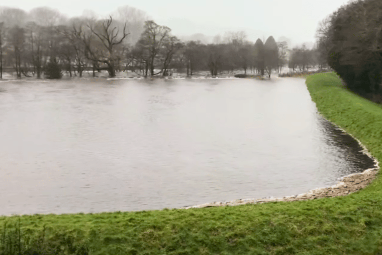 Recorrido en coche por Nidderdale con una APP