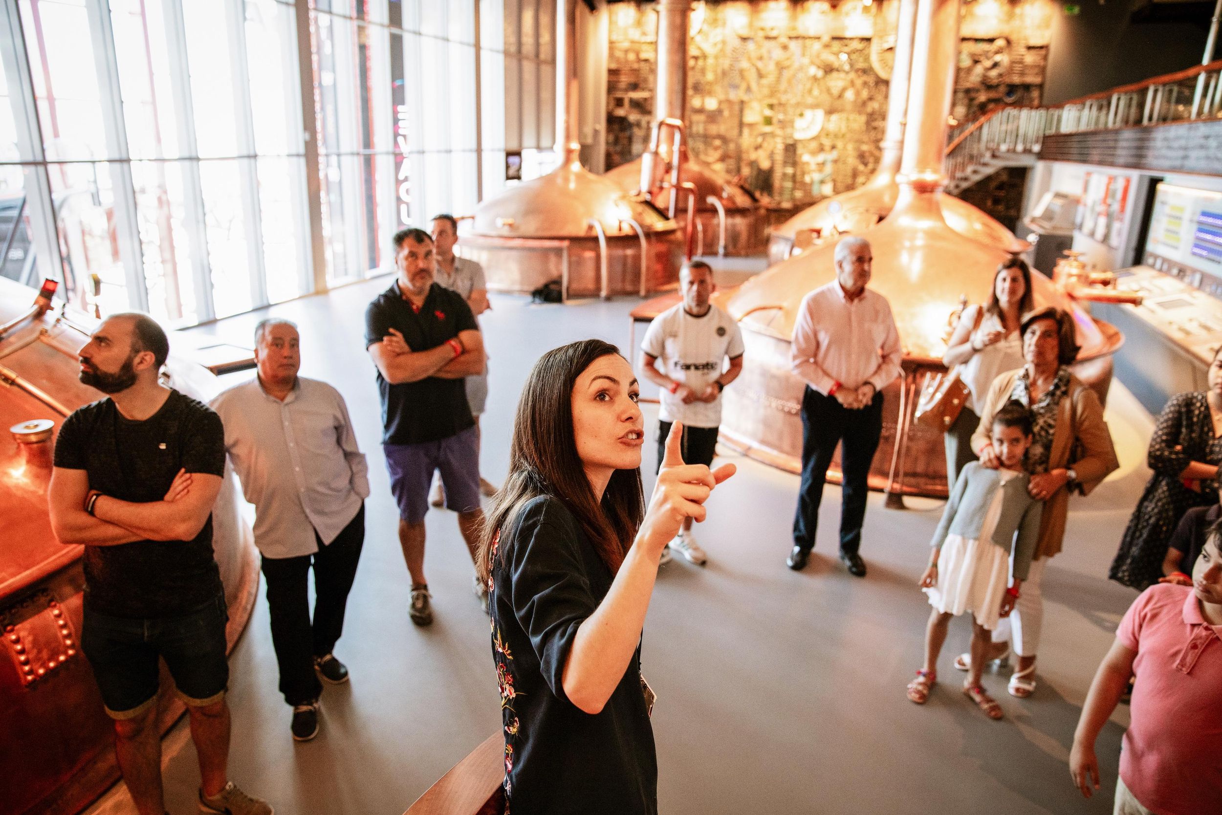 La Coruña: Führung bei MEGA - Mundo Estrella Galicia