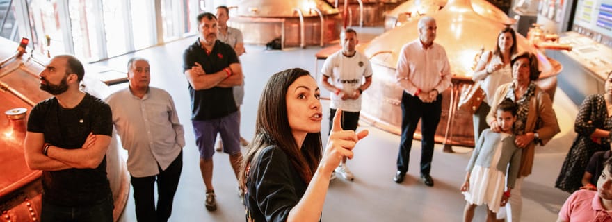 La Corogne : Visite guidée à MEGA - Mundo Estrella Galicia