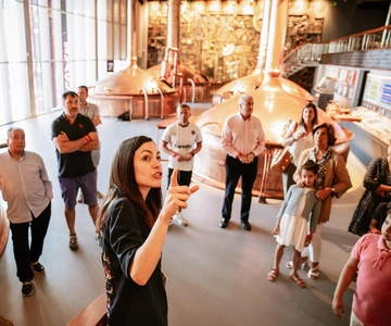 La Coruña: Guided Tour at MEGA - Mundo Estrella Galicia