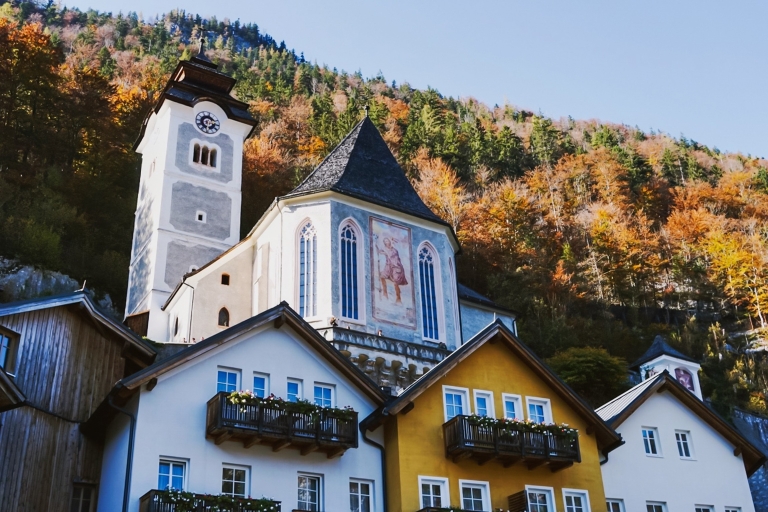 Z Wiednia: Hallstatt i Alpine Peaks z Skywalk LiftWycieczka z odbiorem