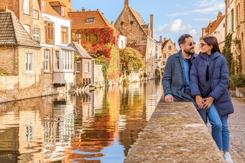 Brugge: Uw privé fotoshoot in de middeleeuwse stad