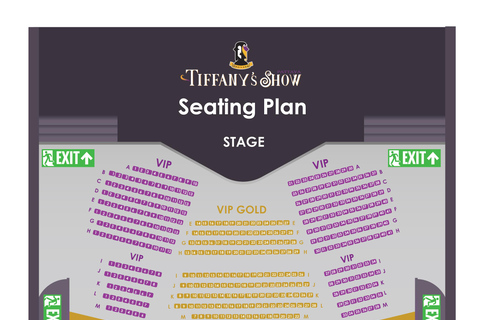 Tiffany's Show Pattaya: Cabaret Show Ticket & Dinner Set Mezzanine Seat + Thai Cuisine Set