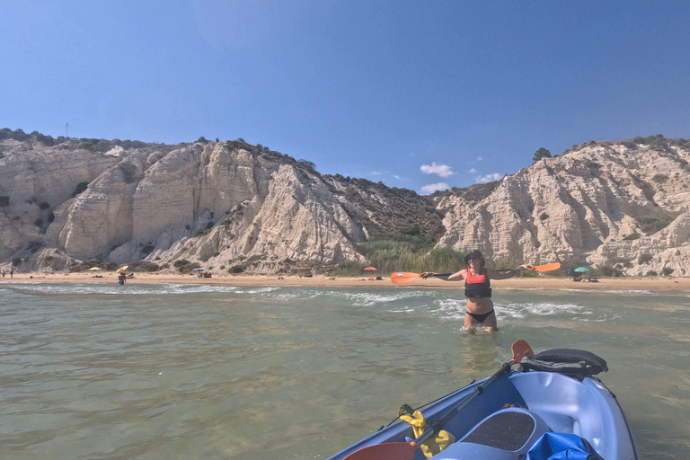 SCALA DEI TURCHI: Rent a KAYAK or Stand Up Paddle for 1 hour [+Snorkeling Kit] SCALA DEI TURCHI 1-hour STAND-UP PADDLEBOARD rental for 1 person