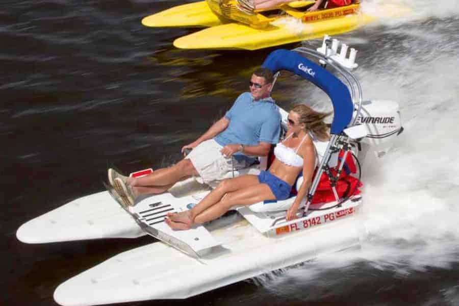 Sarasota: Inselabenteuer & Katamaran Speedboat Tour. Foto: GetYourGuide Sarasota: Inselabenteuer & Katamaran Speedboat Tour. Foto: GetYourGuide