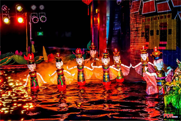 Ho Chi Minh City: Water Puppet Show, Cyclo &amp; Dinner Cruise