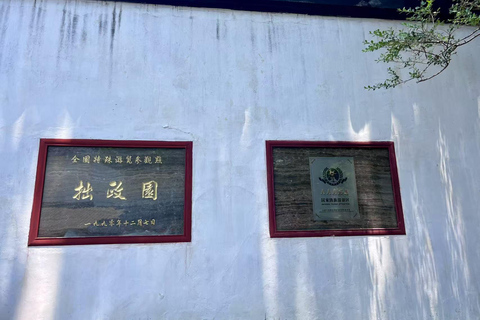 Suzhou & Tongli Water Town One Day Escape from Shanghai