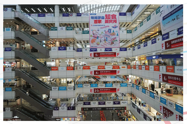 Guangzhou: Zhongda Fabric Market Guided Walking Tour