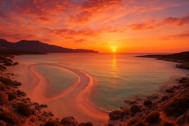 Elafonisi Beach Sunset Tour – Discover Crete’s Pink Paradise