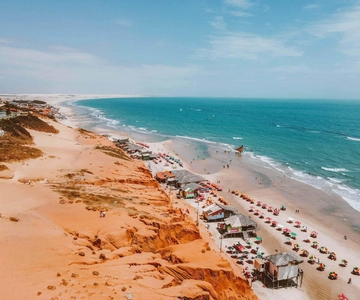 Praias do Ceará em um dia