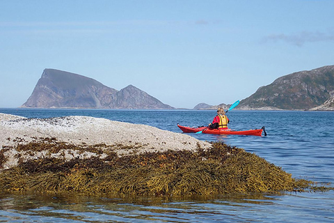 Vanuit Tromsø: Kajaktocht op zee bij Sommarøy met transfer