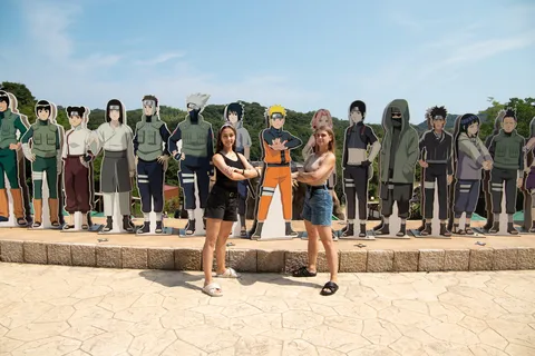 NARUTO & BORUTO at ニジゲンノモリ エントリー＆バス移動