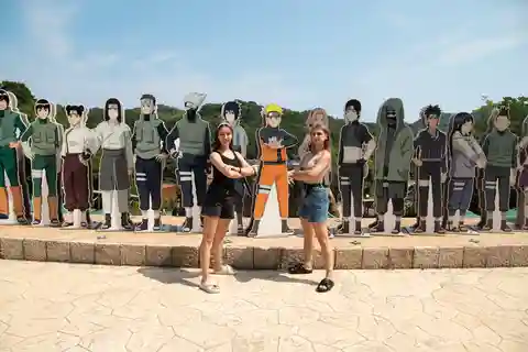 NARUTO e BORUTO a Nijigen no Mori Ingresso e trasferimento in autobus