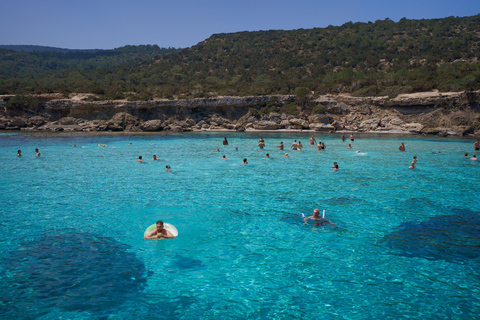 Paphos: Blue Lagoon halve dag boottocht met hoteltransfer