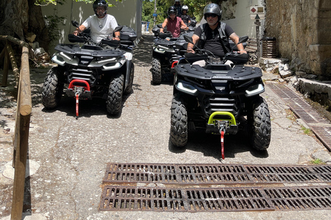 Malia : Visite culinaire en quad (nourriture et transport).Malia : Safari avec les quads adv