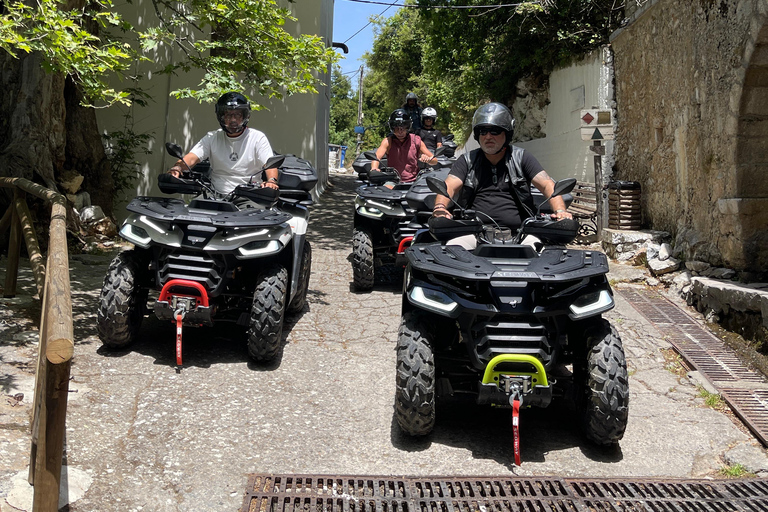 Malia : Visite culinaire en quad (nourriture et transport).Malia : Safari avec les quads adv