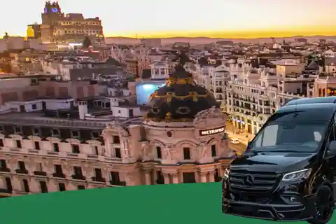 8 Passagiere XL - Madrid Flughafen nach/von Stadtzentrum