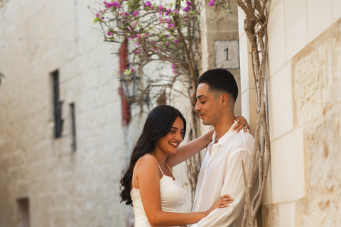 Privat fotosession för par och familjer på Malta