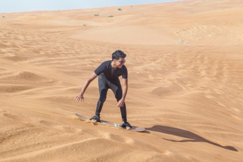 Dubaj: pustynne safari, quady, przejażdżki na wielbłądach i sandboardingWycieczka ogólnodostępna bez przejażdżki quadem