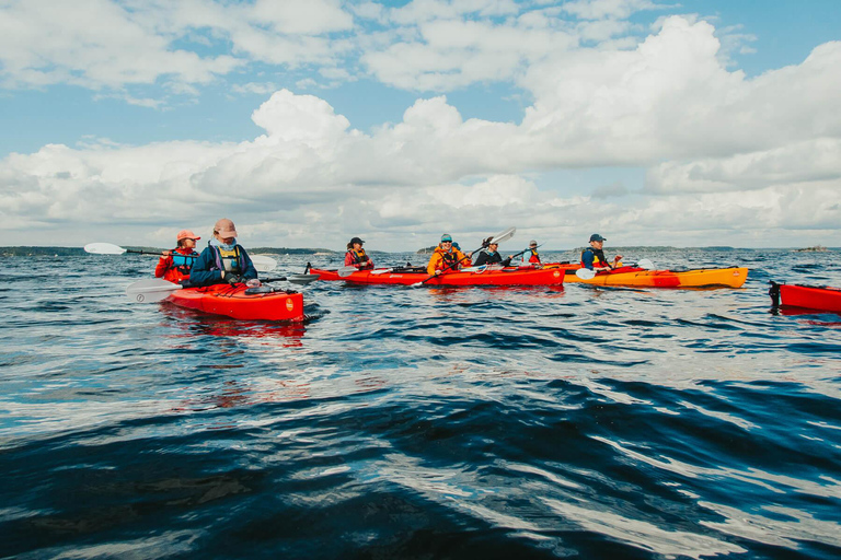 Stockholm: Private Archipelago Kayak Tours with Fika & Lunch Half-Day with Outdoor Fika - Meeting Point in Kayak Center