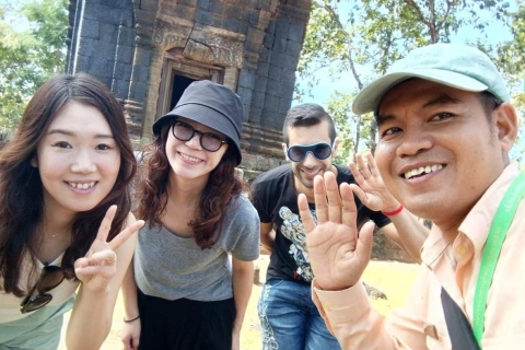 Visite guidée de Koh Ker et du temple de Beng MealeaVisite guidée de Koh Ker et Beng Mealea en berline privée