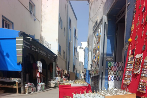 Agadir: Taghazout, Aghroud Village & Timlalin Desert Tour