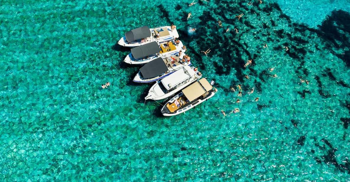 Blue Lagoon & 3 Islands Speedboat Tour | Small Group — a boat tour from Split, Croatia
